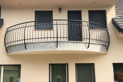 prašno barvana ograja